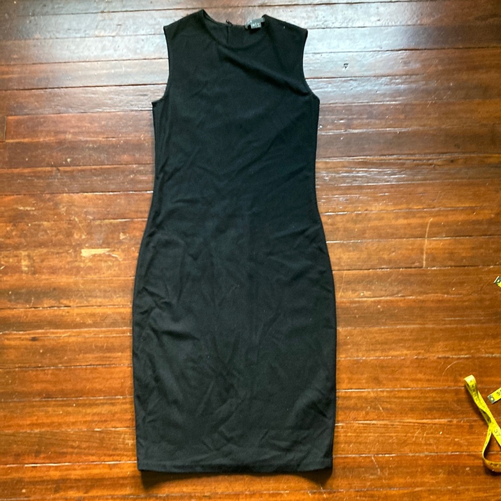 Vince Rib Knit Stretch Pencil Dress
